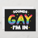 Search for sounds invitations Gay