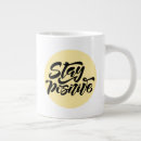 Search for stay positive mugs Typography