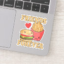 Search for burger and fries stickers Bff