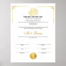 Search for certificate posters Islamic marriage certificate