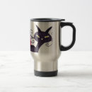 Search for cat photo travel mugs Black