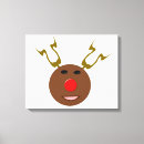 Search for christmas reindeer canvas prints Festive