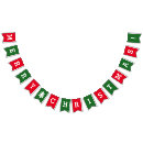 Search for christmas bunting flags Party