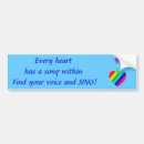 Search for song bumper stickers Music