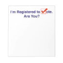 Search for political notepads Election