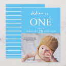 Search for boy photo 1st birthday invitations First