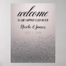 Search for silver welcome wedding signs Modern