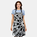 Search for trending aprons Black and white