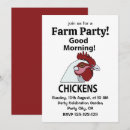 Search for funny chicken invitations Chickens