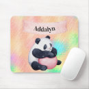 Search for computer panda Watercolor