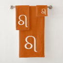 Search for orange bath towels Stylish