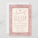Search for faux rose gold invitations Pink