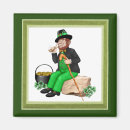 Search for irish humour magnets Leprechaun