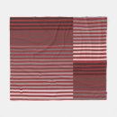 Search for red and black stripe blankets Striped