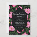 Search for fuschia wedding invitations Botanical