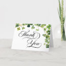 Search for st patricks day thank you cards Clover