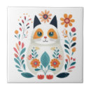 Search for bright orange tiles Nordic