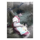 Search for vintage paper dolls postcards Girl with doll