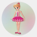 Search for little ballerina stickers Girl