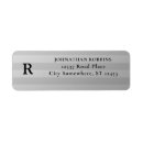 Search for silver monogram wedding stickers Chic