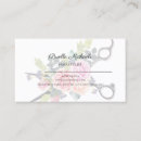 Search for hairstylist business cards Simple