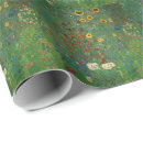 Search for gustav klimt wrapping paper Flower garden