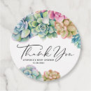 Search for succulent baby shower Thank you