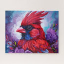 Search for cardinal bird puzzles Beautiful
