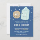 Search for milk invitations Dessert party