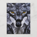 Search for wild fox postcards Wolf