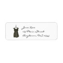 Search for black dress return address labels Fashion