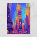 Search for orange square postcards Blue