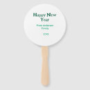 Search for new year hand fans Calligraphy typography elegant