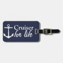 Search for cruise ship luggage tags Anchor