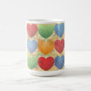 Search for heart background mugs Pattern