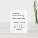 Search for funny husband anniversary cards Celebration