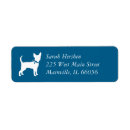 Search for chihuahua return address labels Blue