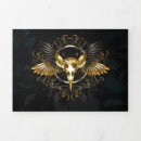 Search for bird skull cards Black
