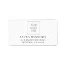 Search for your company logo return address labels Simple