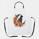 Search for moon cat aprons Black cats