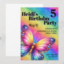 Search for bright birthday invitations Ombre