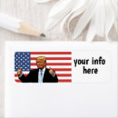 Search for trump return address labels Patriotic