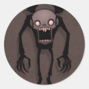 Search for demon cartoon stickers Monster