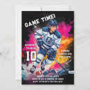 Search for ice hockey birthday invitations Skate on over
