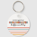 Search for communication key rings Autism awareness