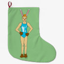 Search for rabbit christmas stockings Cute