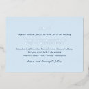 Search for blue and silver wedding invitations Formal
