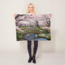 Search for japanese cherry blossom blankets Landscape