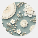 Search for lace flower stickers Elegant