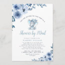 Search for floral elephant baby shower invitations Shower by mail